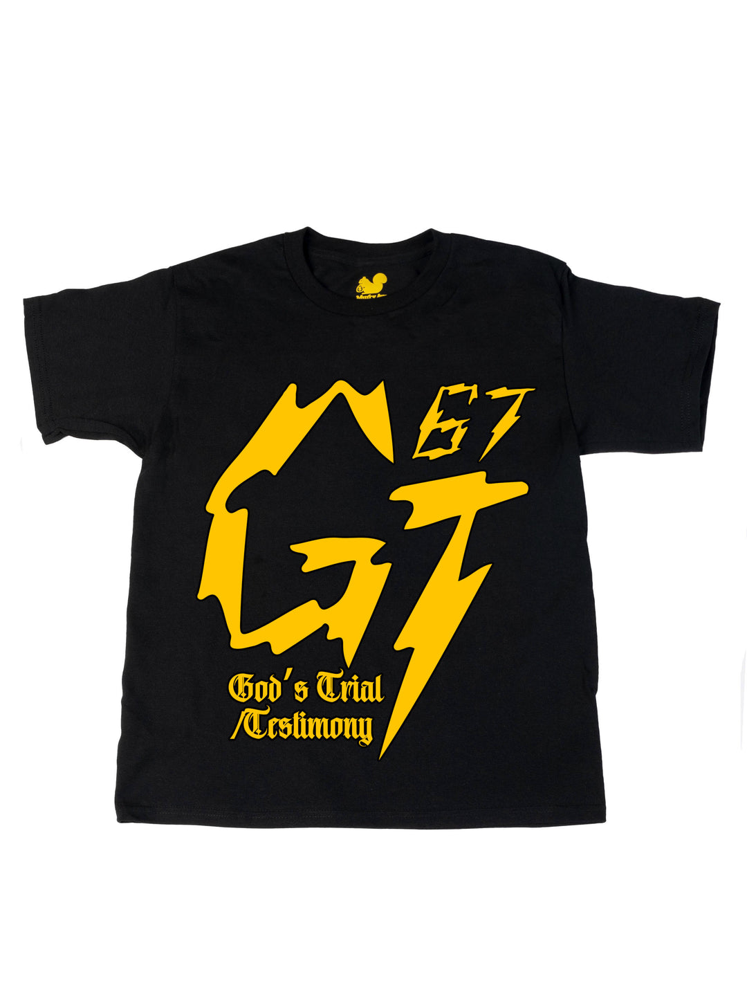 James Glover Tyson Logo Yellow Oversize Print