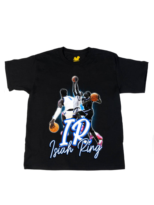Isiah Ring Initials Oversize Print