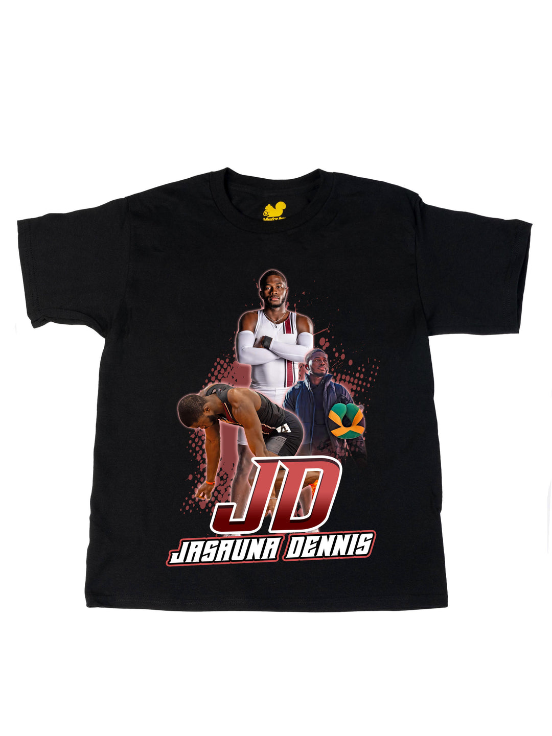 Jasauna Dennis Initials Oversize Print