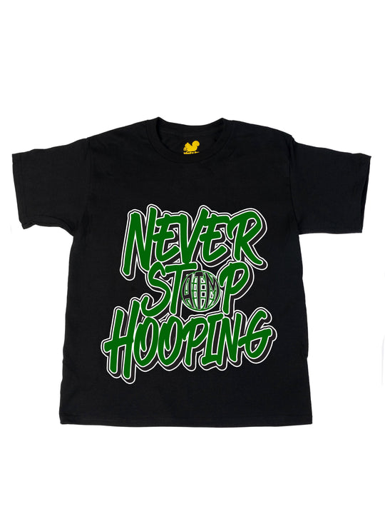 Never Stop Hooping Oversize Print