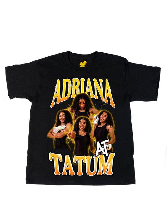 Adriana Tatum Collage Oversize Print