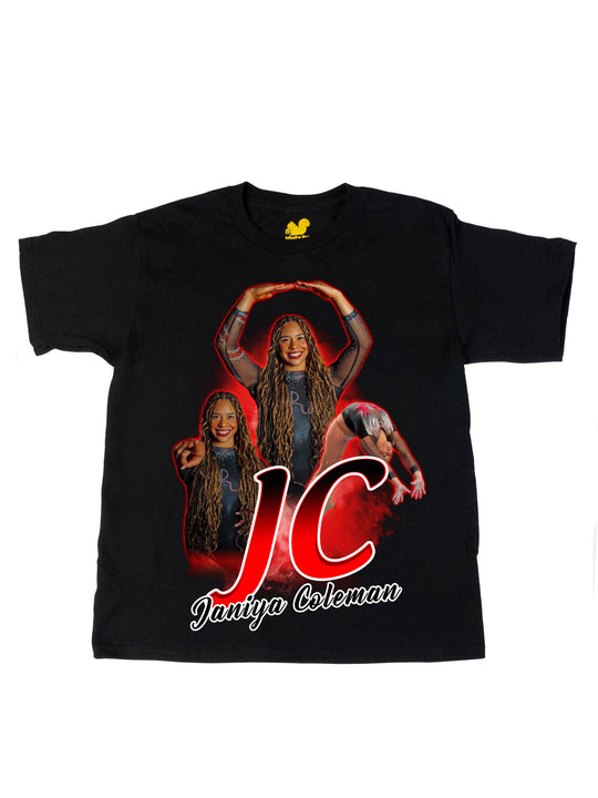 Janiya Coleman Initials Oversize Print