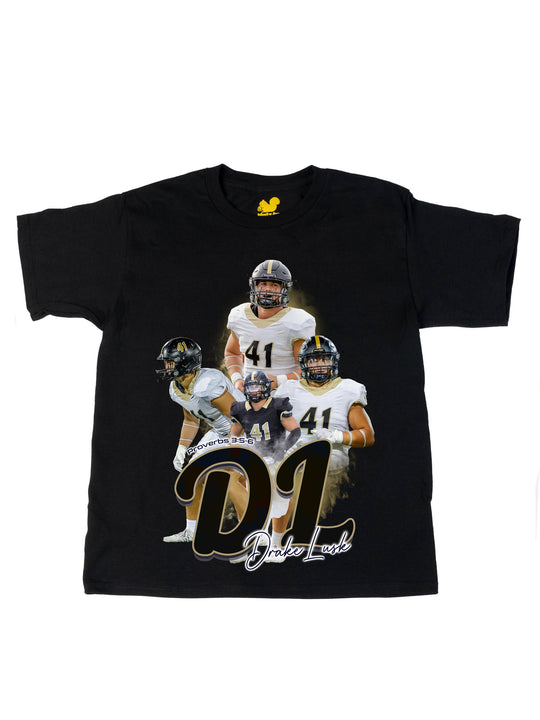 Drake Lusk Initials Oversize Print