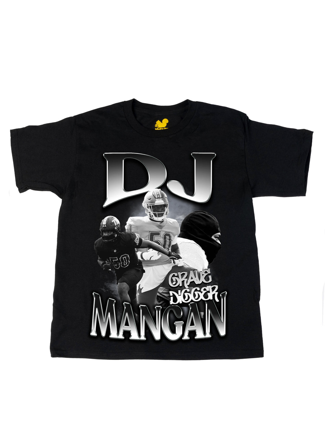 DJ Mangan Initials Oversize Print