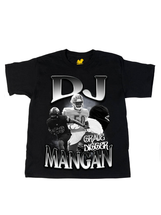 DJ Mangan Initials Oversize Print