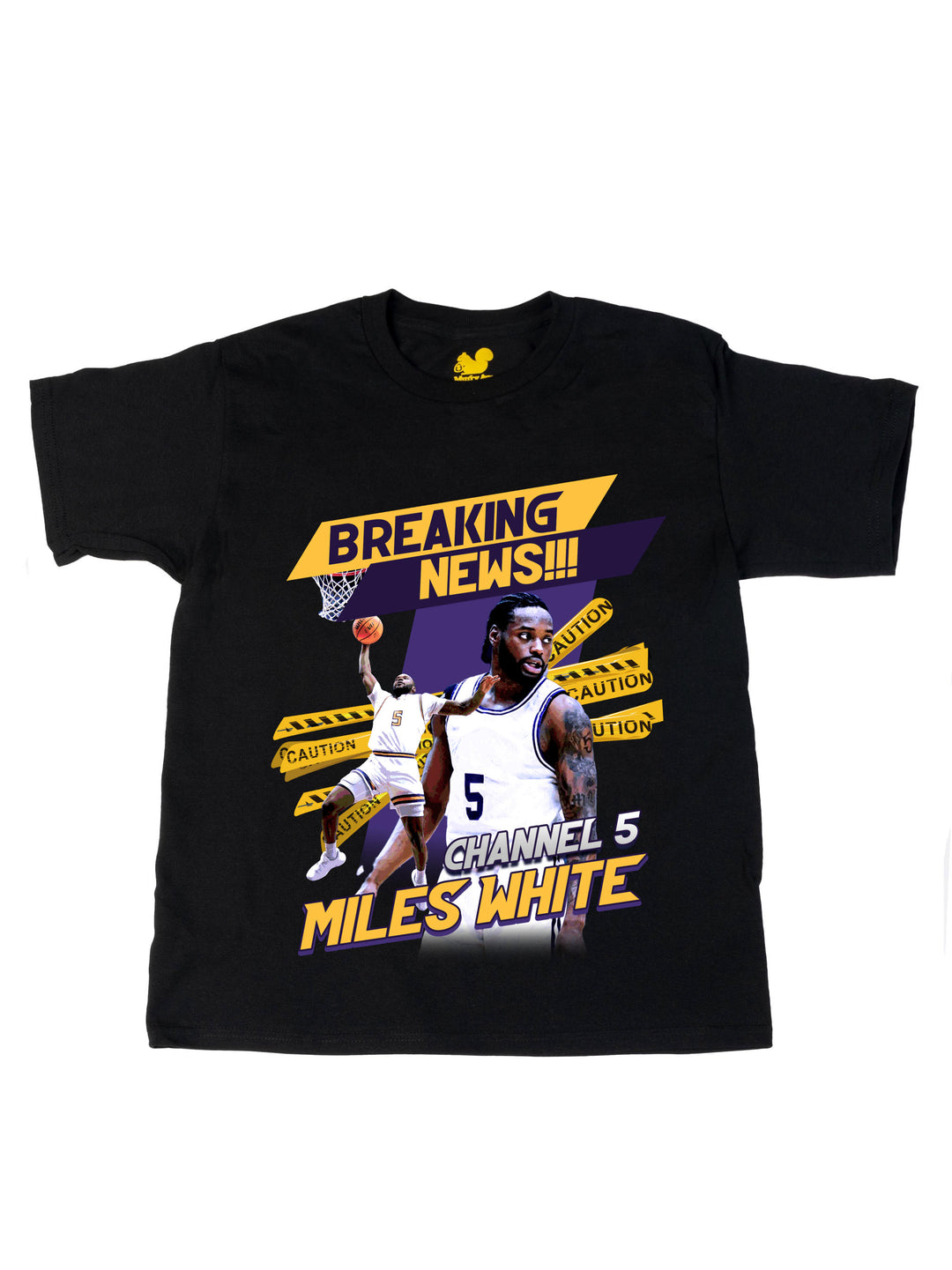 MIles White Collage Oversize Print