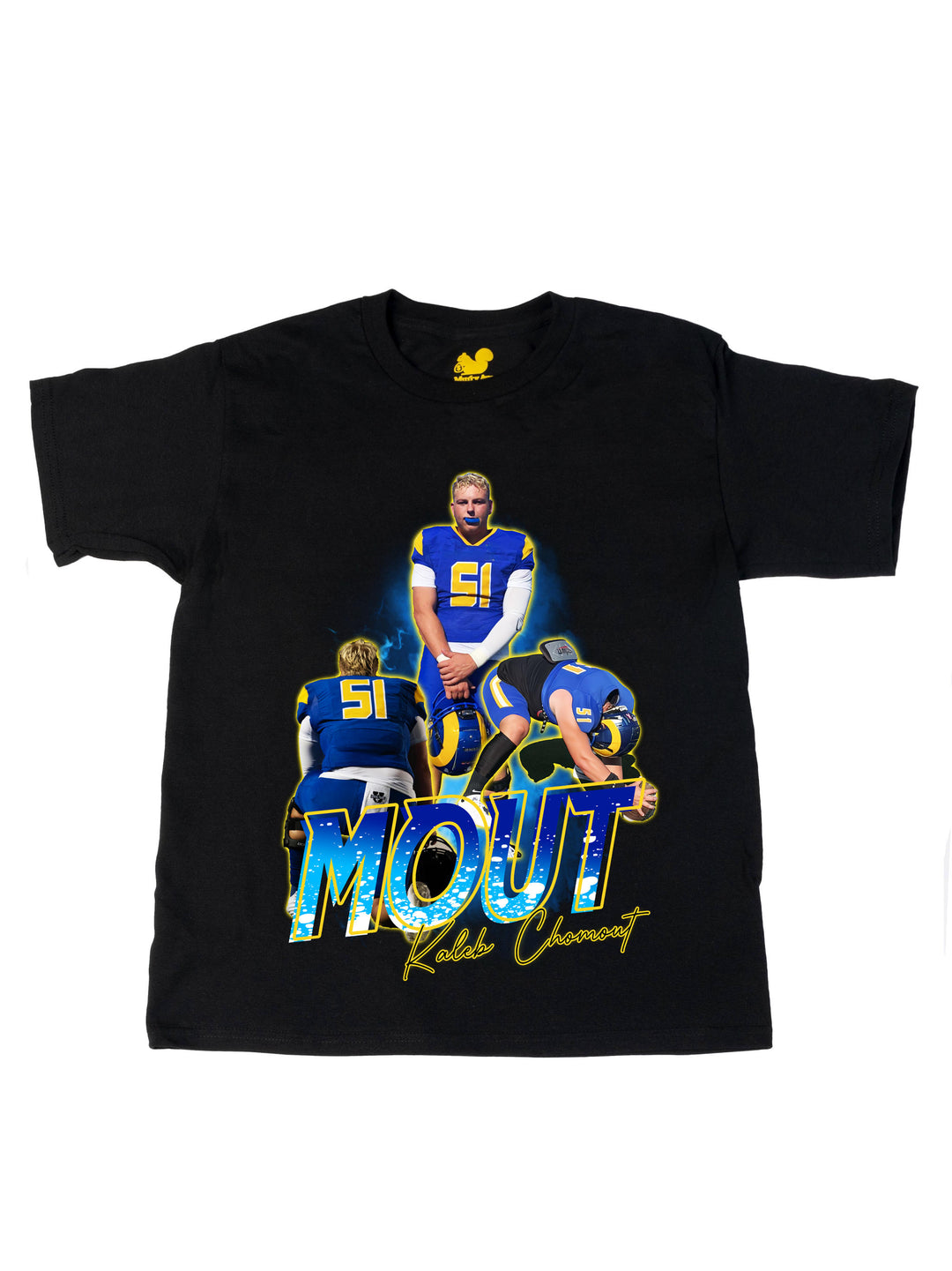 Kaleb Chomout Initials Oversize Print