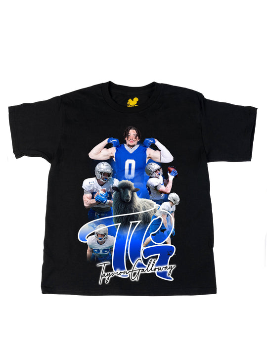 Tayvion Galloway Initials Oversize Print