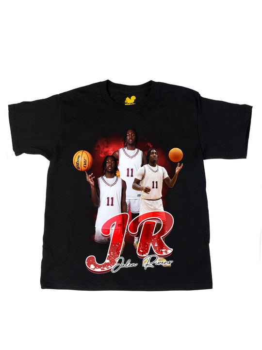 Jalen Rivens Initials Oversize Print