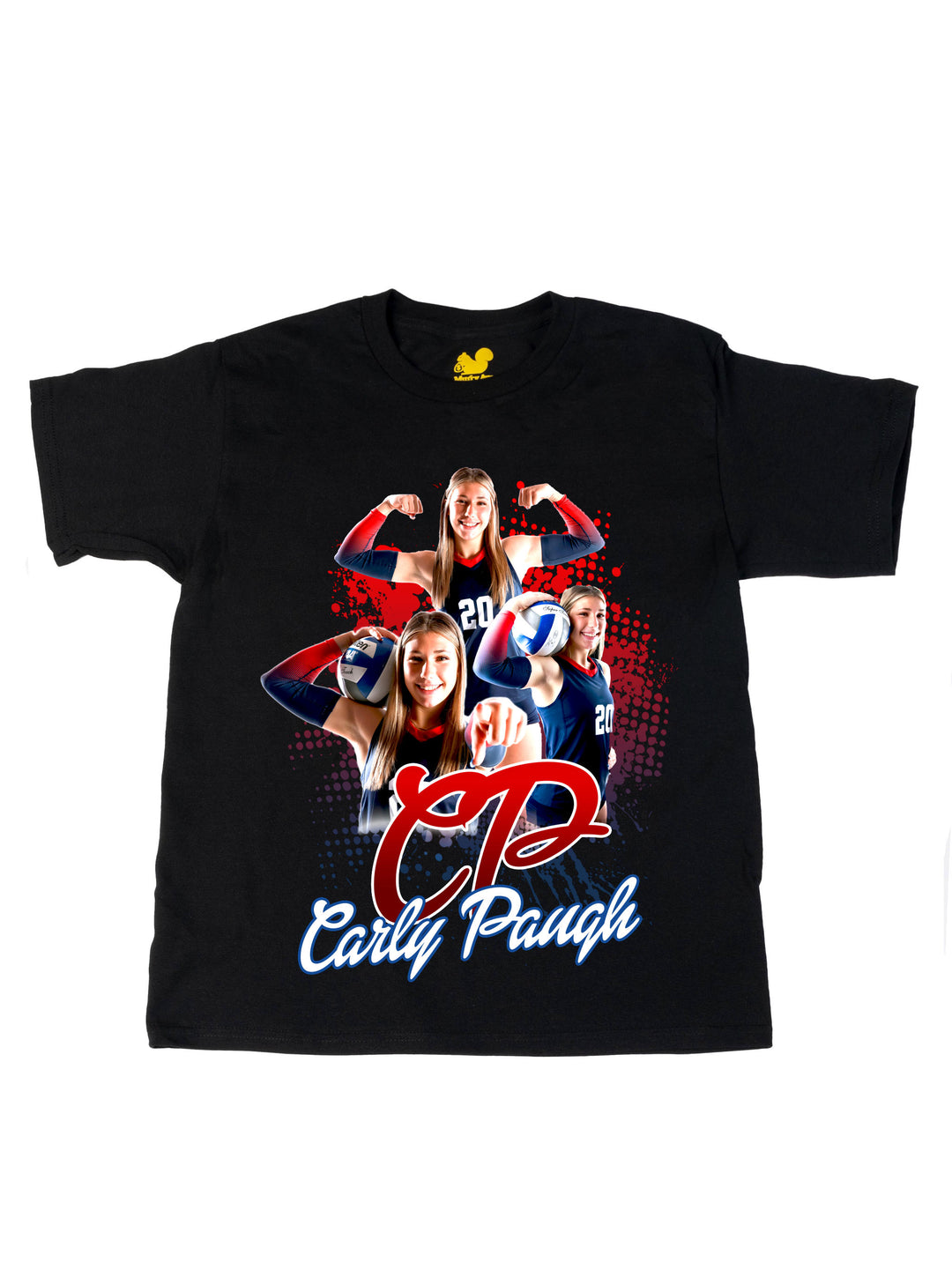 Carly Paugh Initials Oversize Print