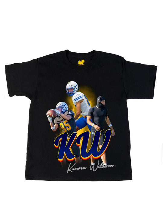 Kamren Wilkerson Initials Oversize Print