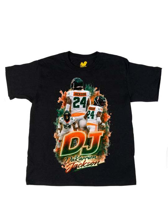 Da'Karrion Jackson Initials Oversize Print