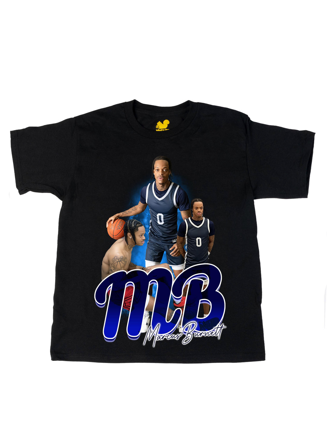 Marcus Burnett Initials Oversize Print