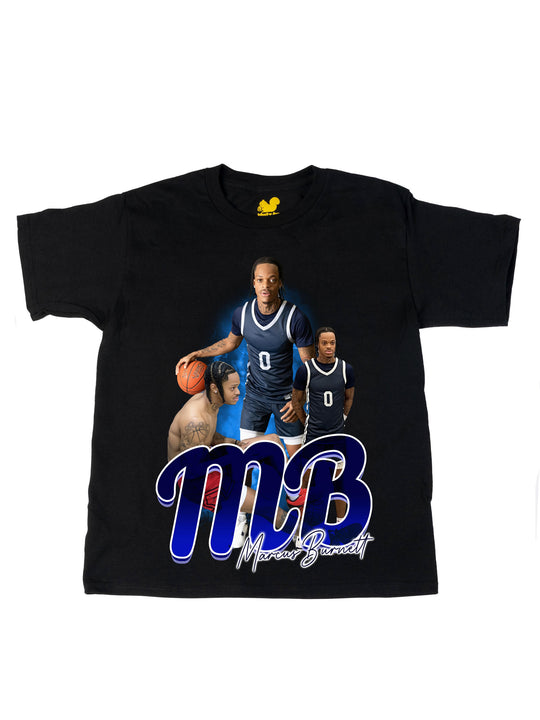 Marcus Burnett Initials Oversize Print