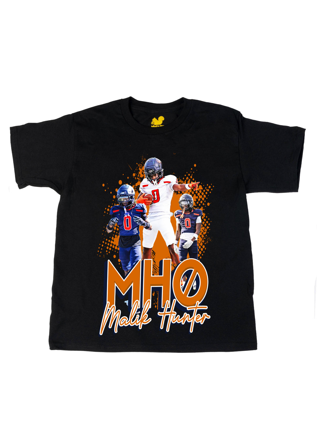 Malik Hunter Initials Oversize Print