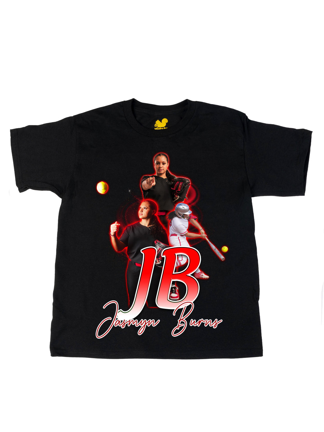 Jasmyn Burns Initials Oversize Print