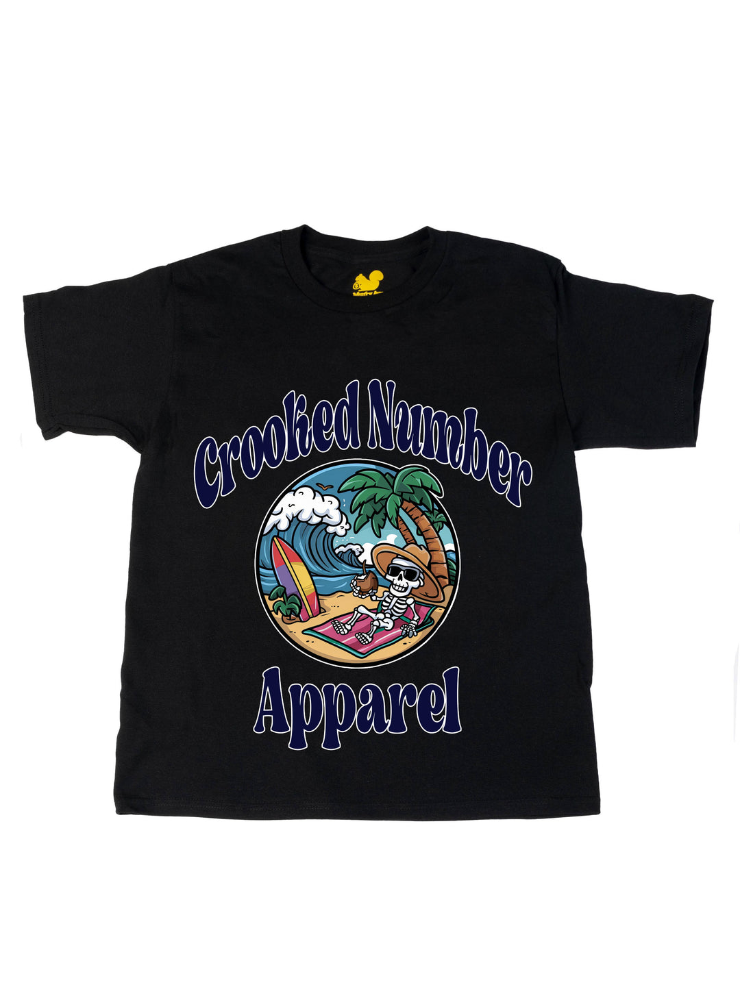 Crooked Number Apparel Oversize Print
