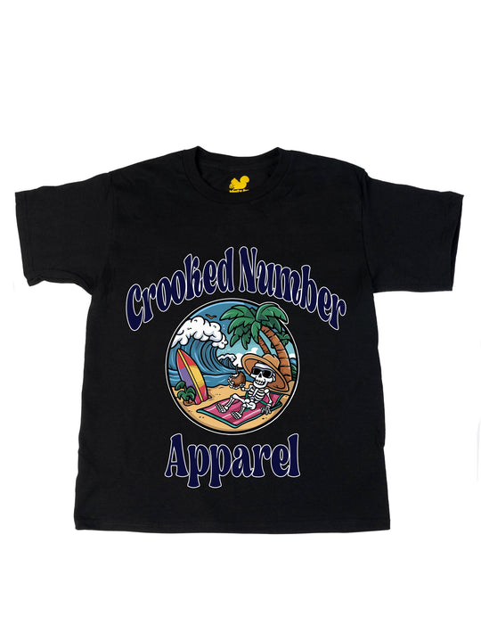 Crooked Number Apparel Oversize Print