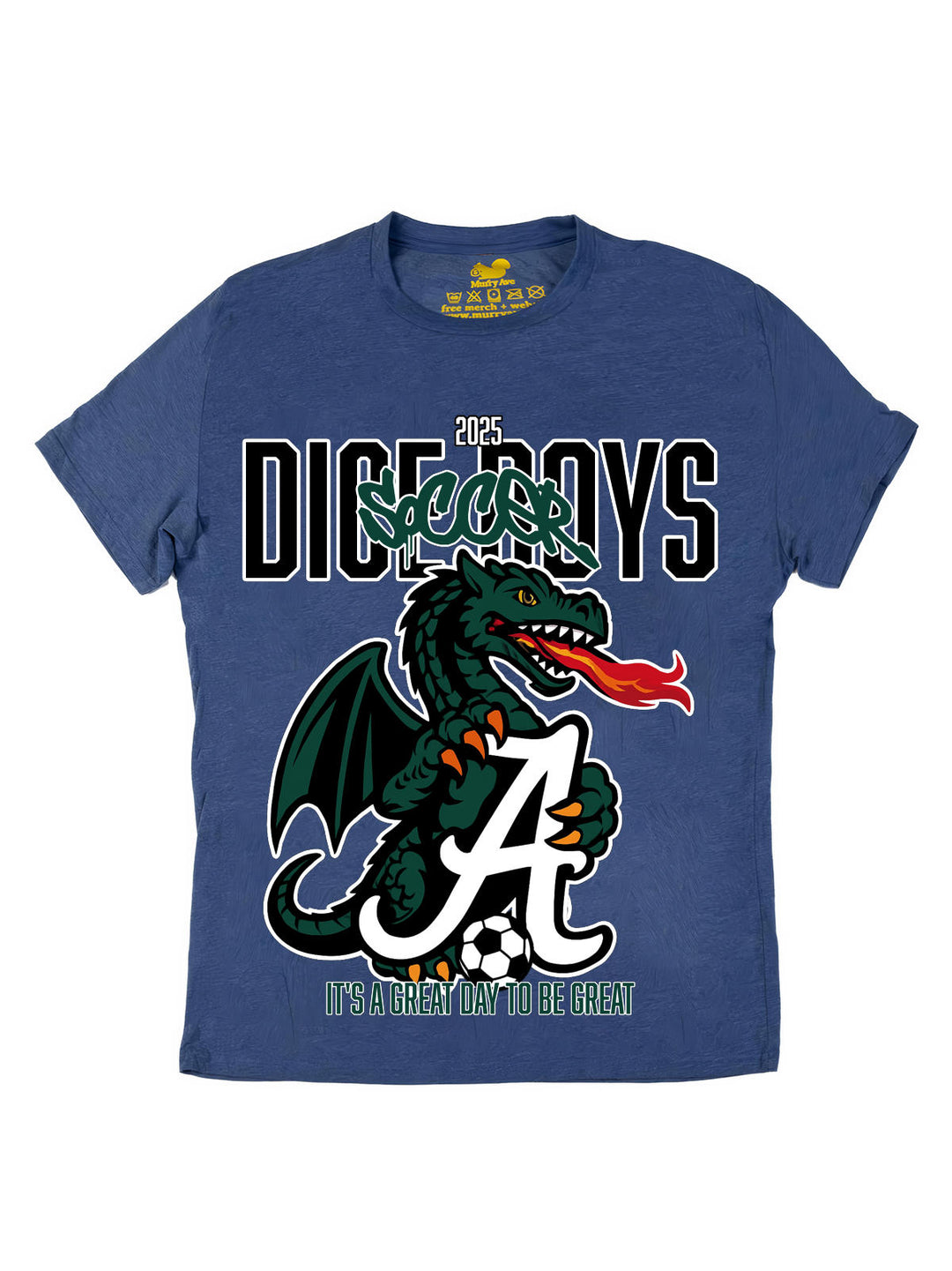 2025 Dice Soccer Oversize Print