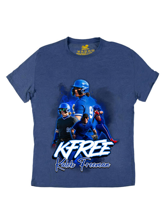 Kaleb Freeman Initials Oversize Print