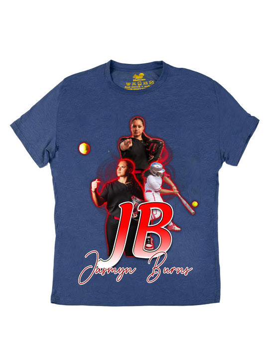 Jasmyn Burns Initials Oversize Print
