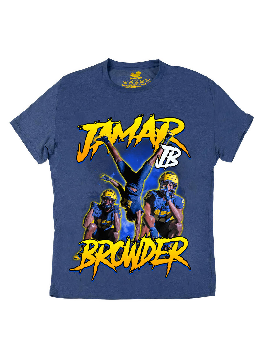 Jamar Browder Collage Oversize Print