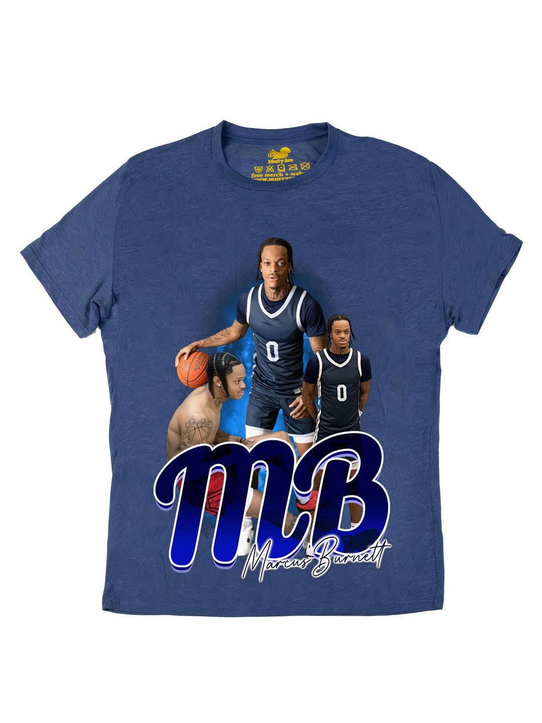 Marcus Burnett Initials Oversize Print