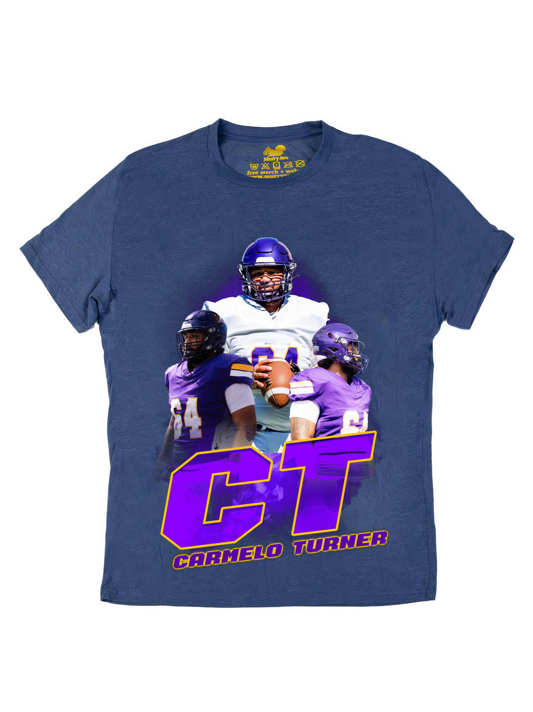 Carmelo Turner Initials Oversize Print