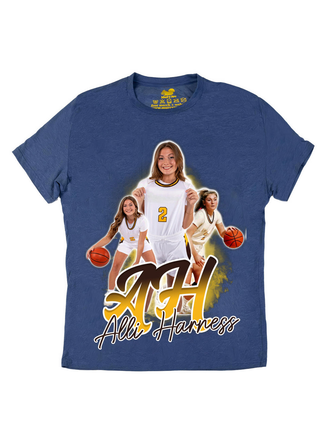 Allison Harness Initials Oversize Print