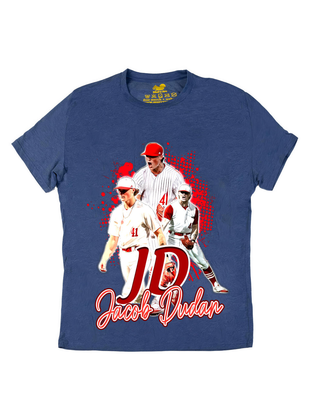 Jacob Dudan Initials Oversize Print