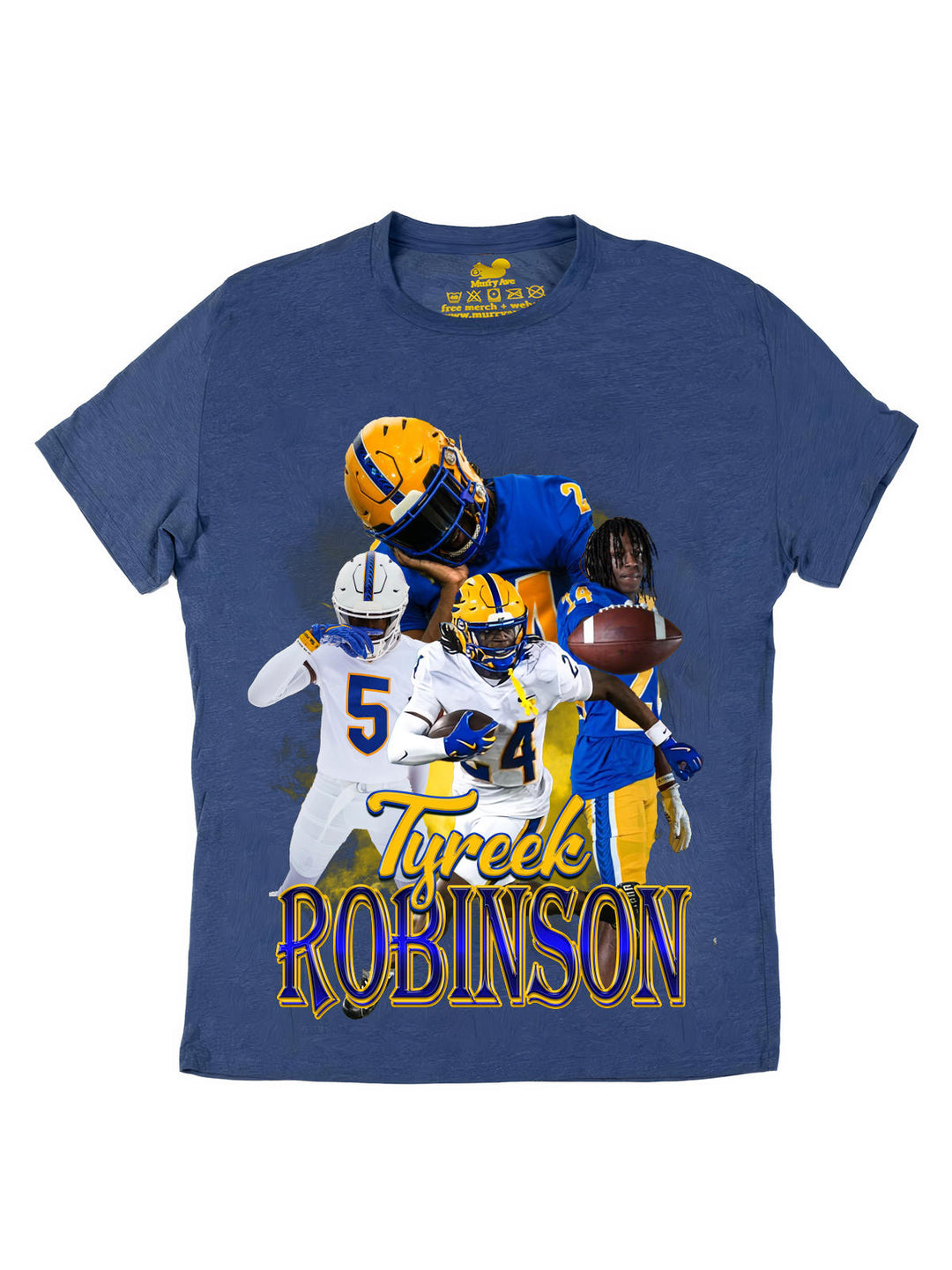 Tyreek Robinson Collage Oversize Print