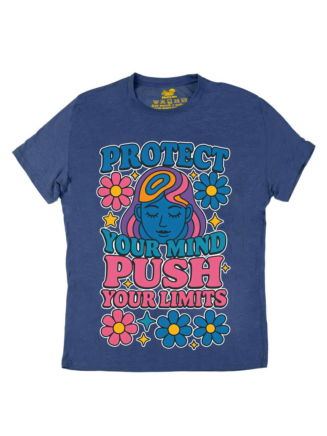 Protect Your Mind Push Your Limits Oversize Print