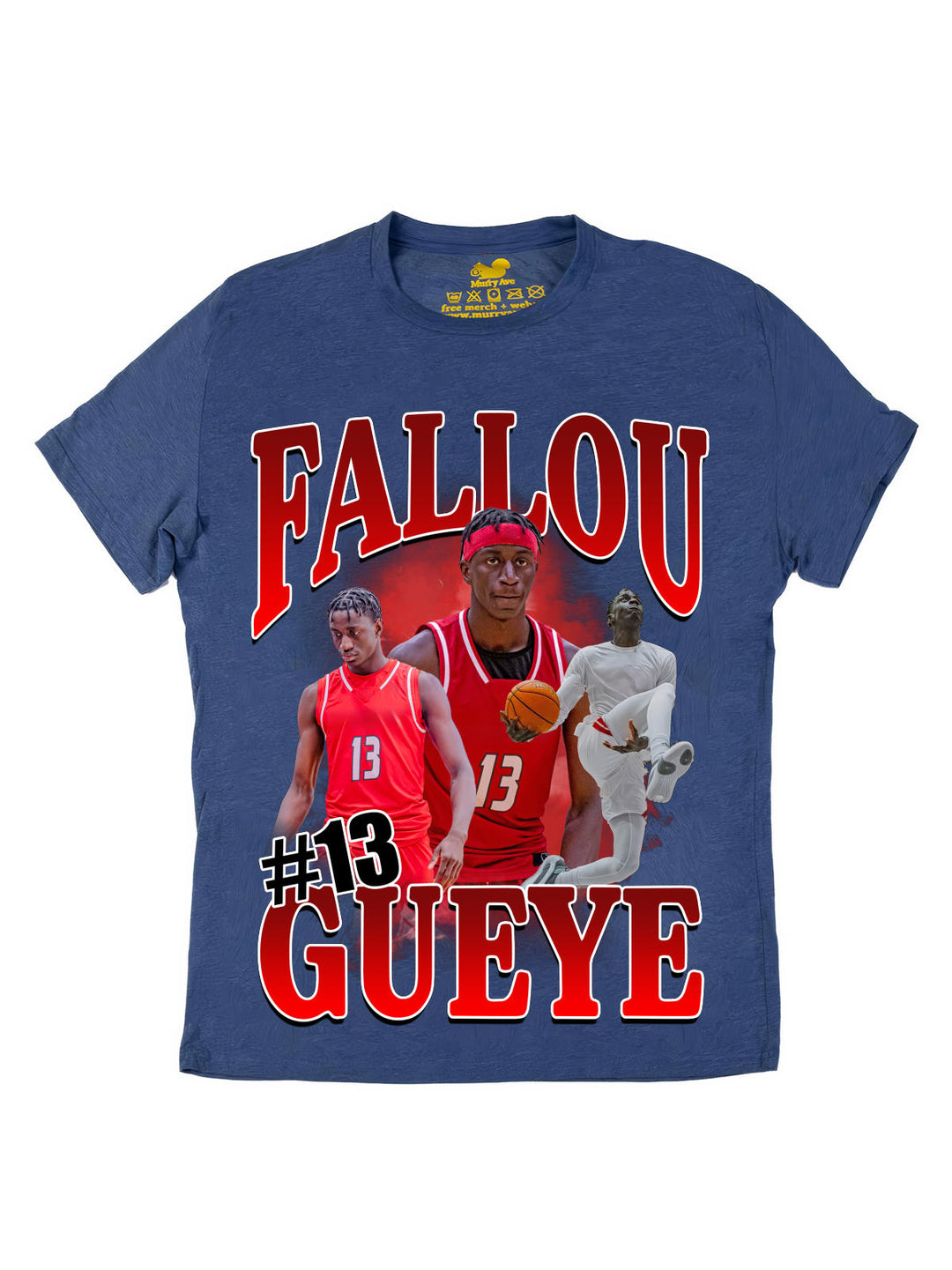 Fallou Gueye Collage Oversize Print