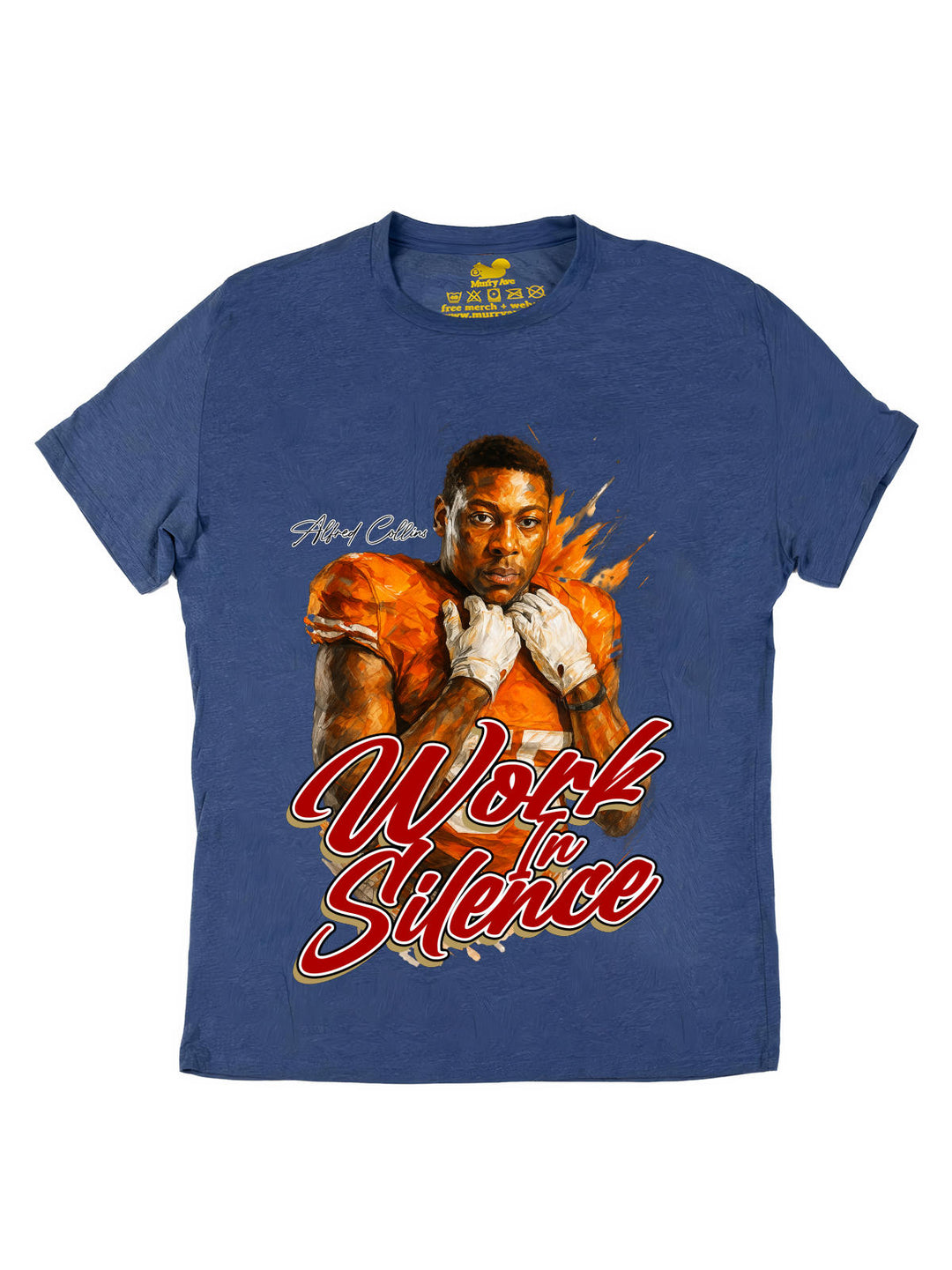 Work In Silence Portrait Oversize Print