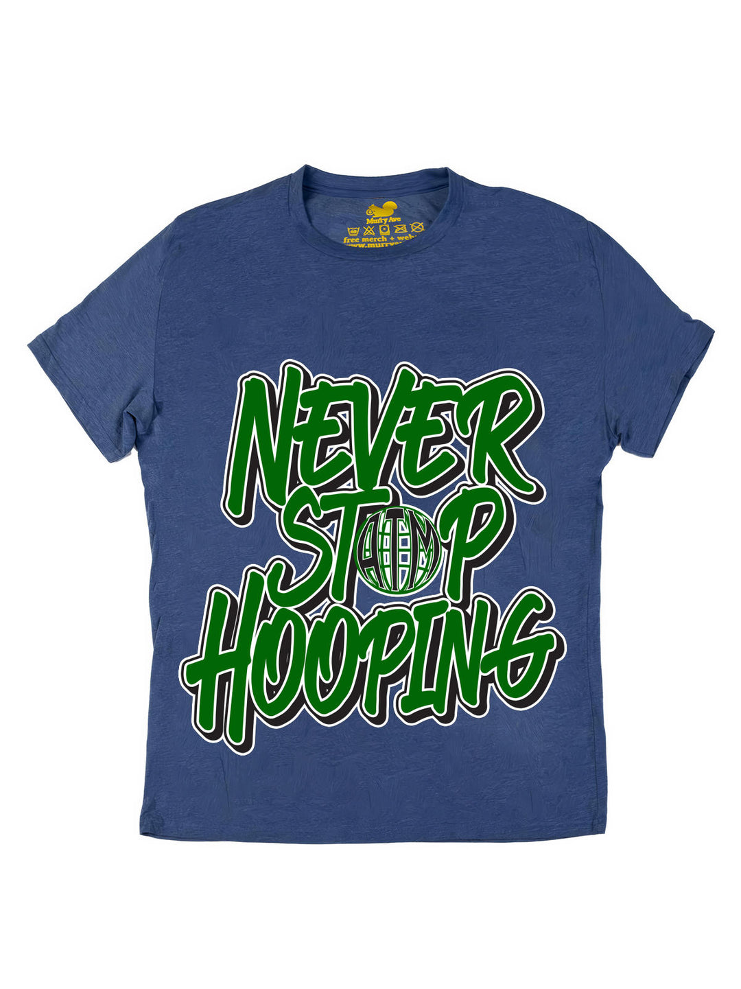 Never Stop Hooping Oversize Print