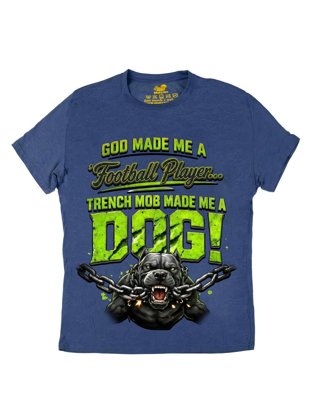 Trench Mob Made Me A Dog Oversize Print