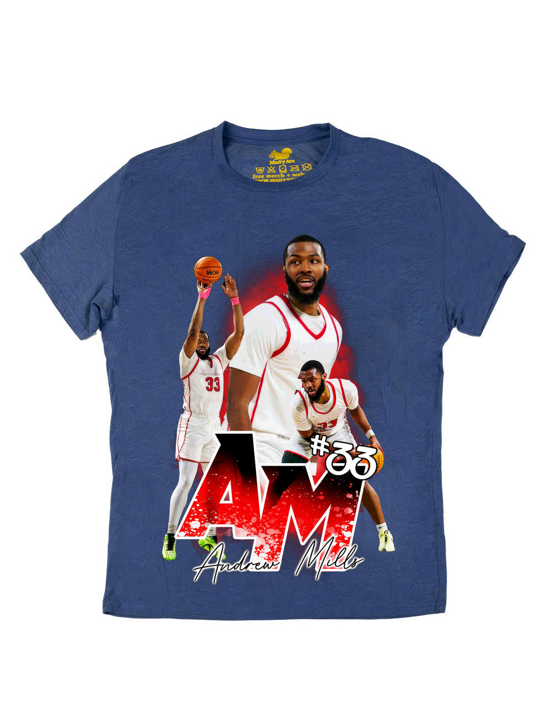 Andrew Mills Initials Oversize Print