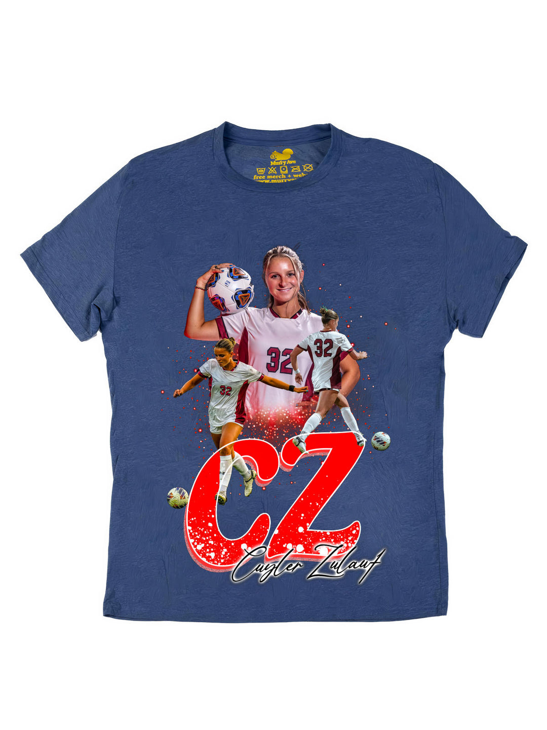Cuyler Zulauf Initials Oversize Print