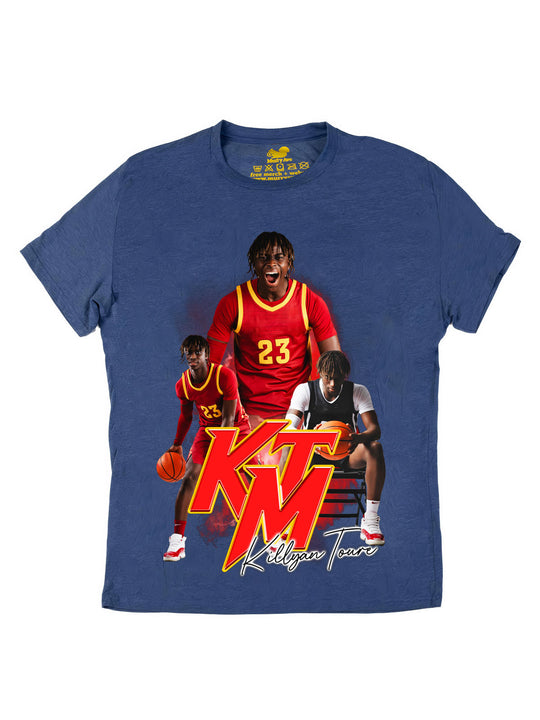 Killyan Toure Initials Oversize Print