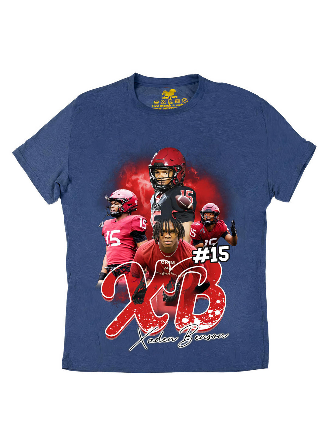 Xaden Benson Initials Oversize Print