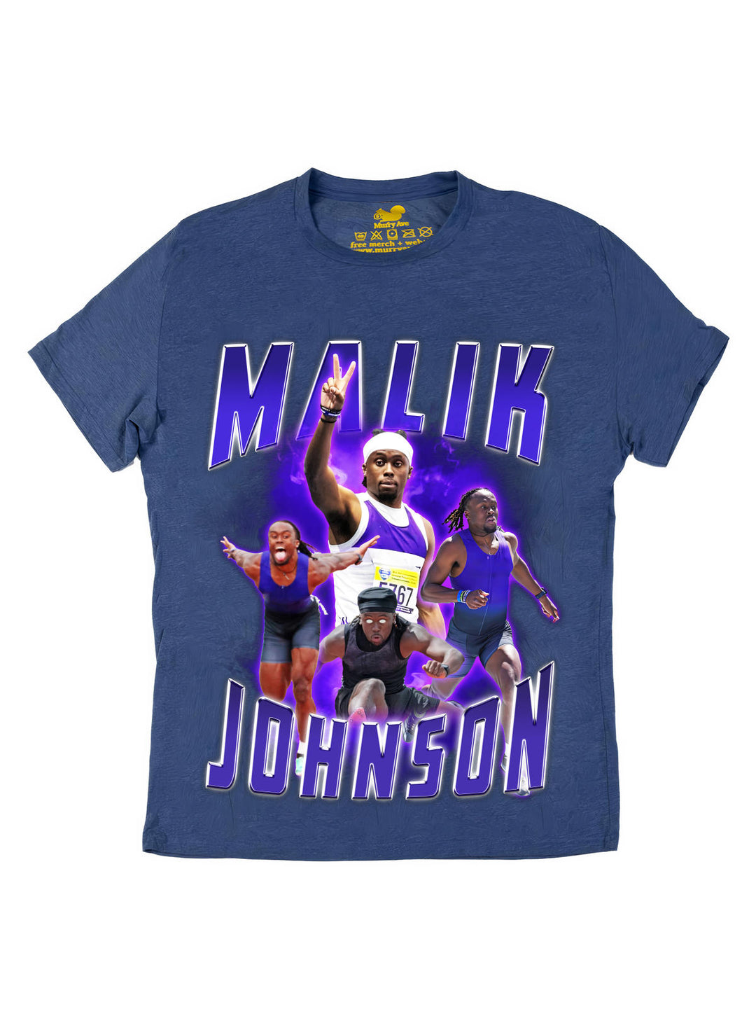 Malik Johnson Collage Oversize Print