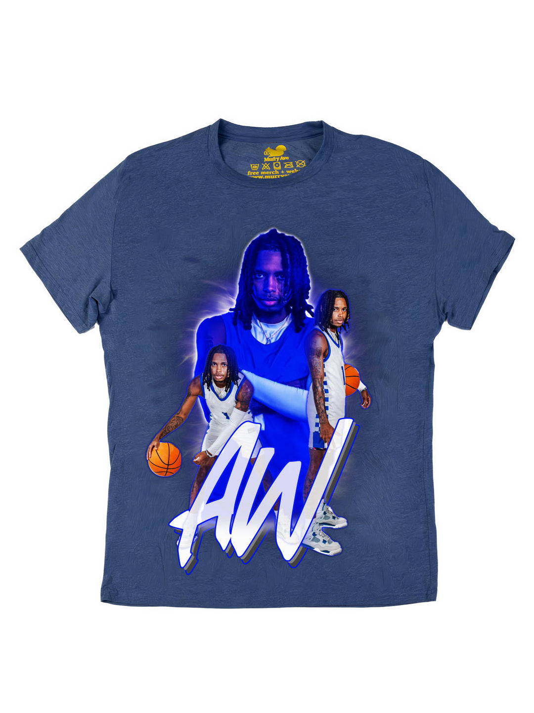 AJ White Collage Oversize Print