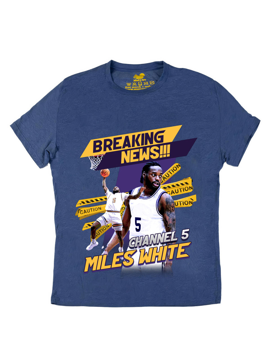 MIles White Collage Oversize Print