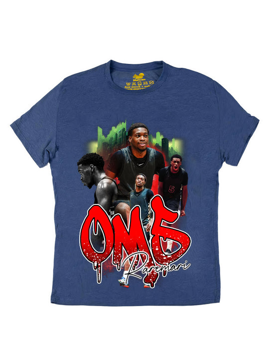 Omari Moore Initials Oversize Print