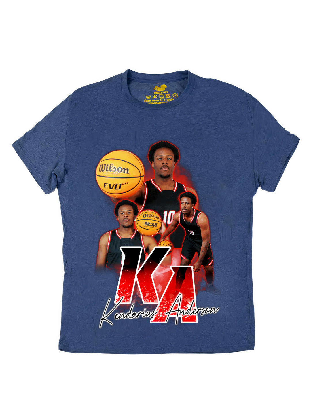 Kendarius Anderson Initials Oversize Print