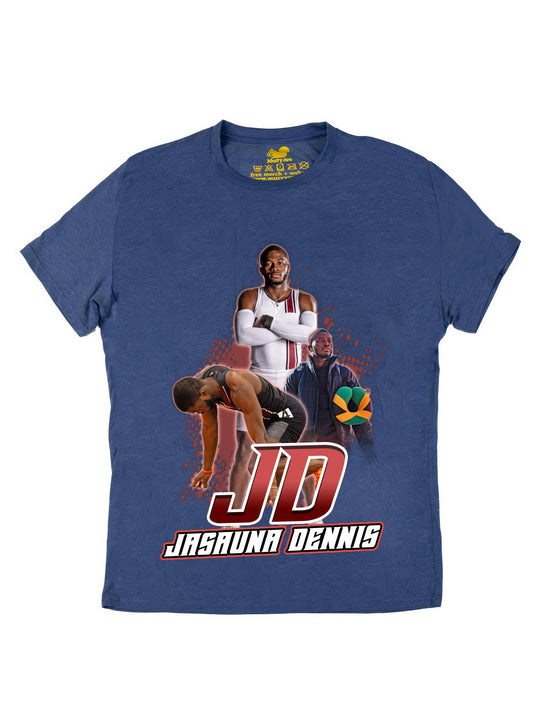 Jasauna Dennis Initials Oversize Print