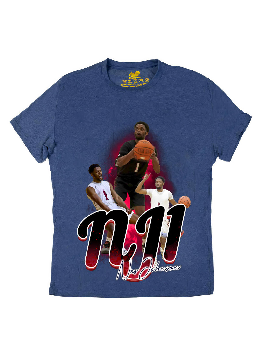 Nas Johnson Initials Oversize Print