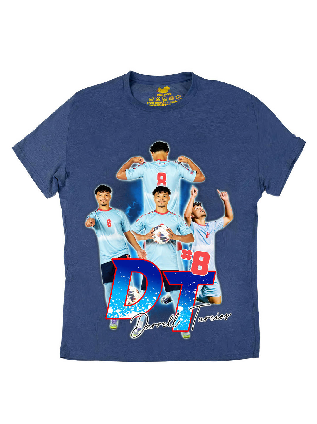 Darell Turcios Initials Oversize Print