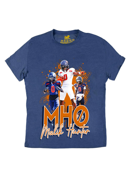 Malik Hunter Initials Oversize Print