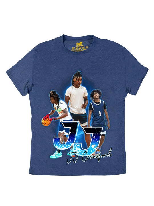 JJ Crawford Initials Oversize Print